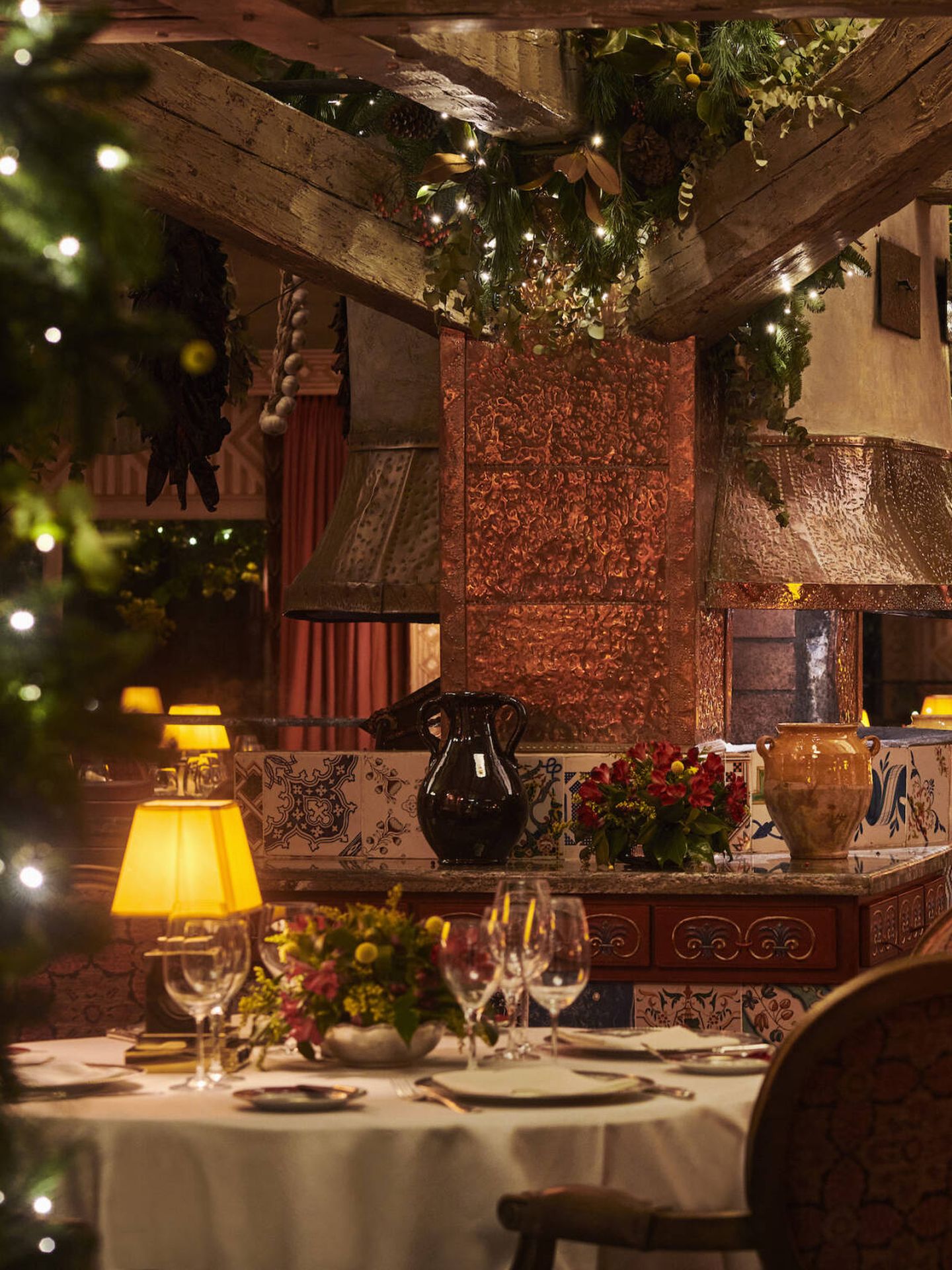 ¿Hay restaurante más bonito que El Grill del Marbella Club en Navidad? Muy probablemente no. (Cortesía)