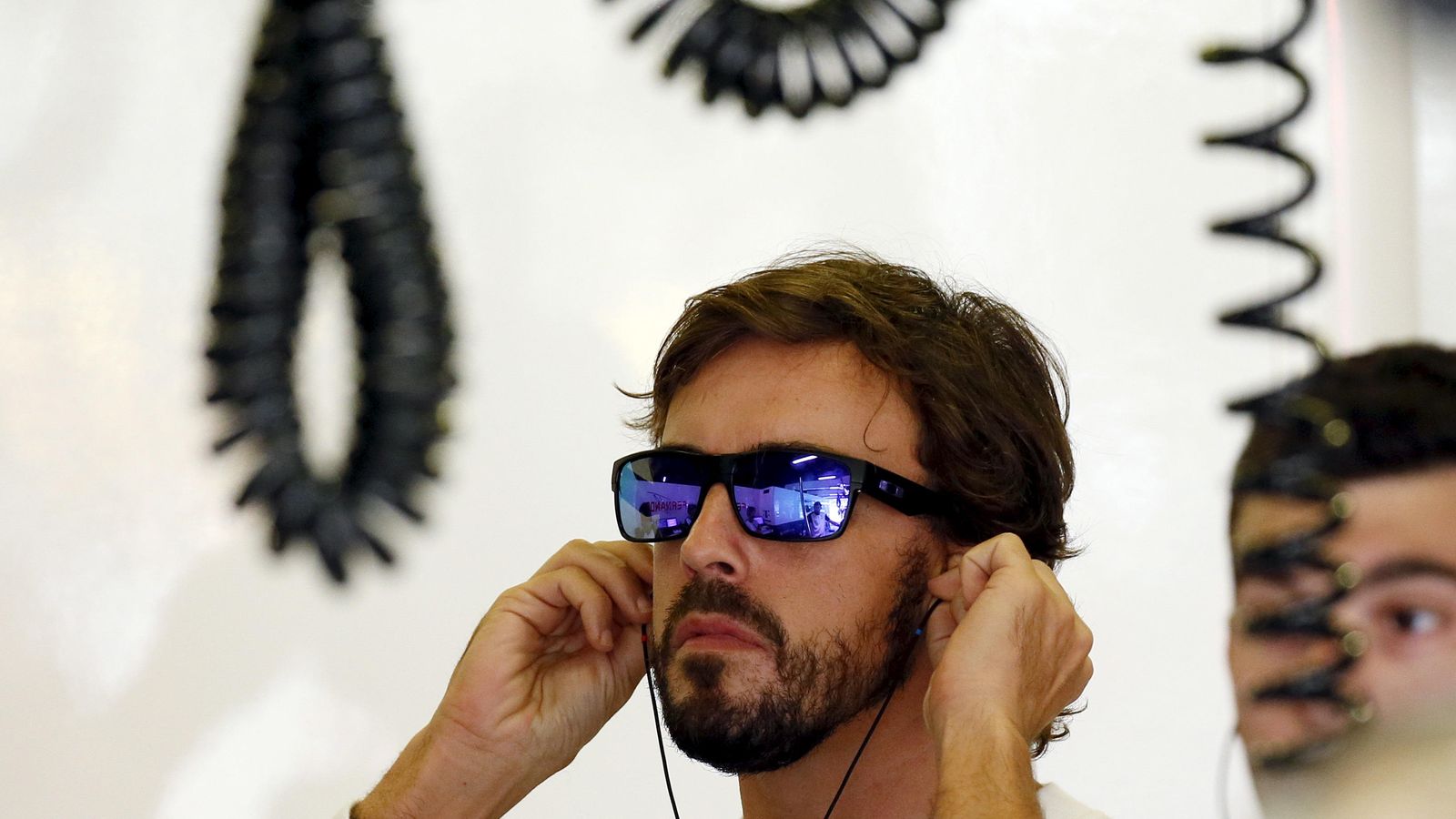 Foto: Fernando Alonso, en el circuito de Montmeló (Reuters).