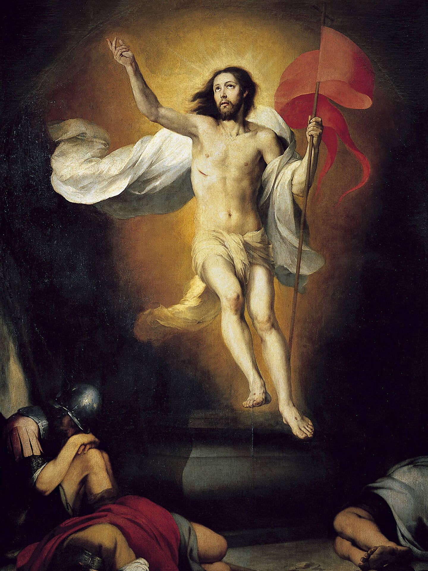 'Resurrección del Señor' de Murillo. (Real Academia de Bellas Artes de San Fernando)