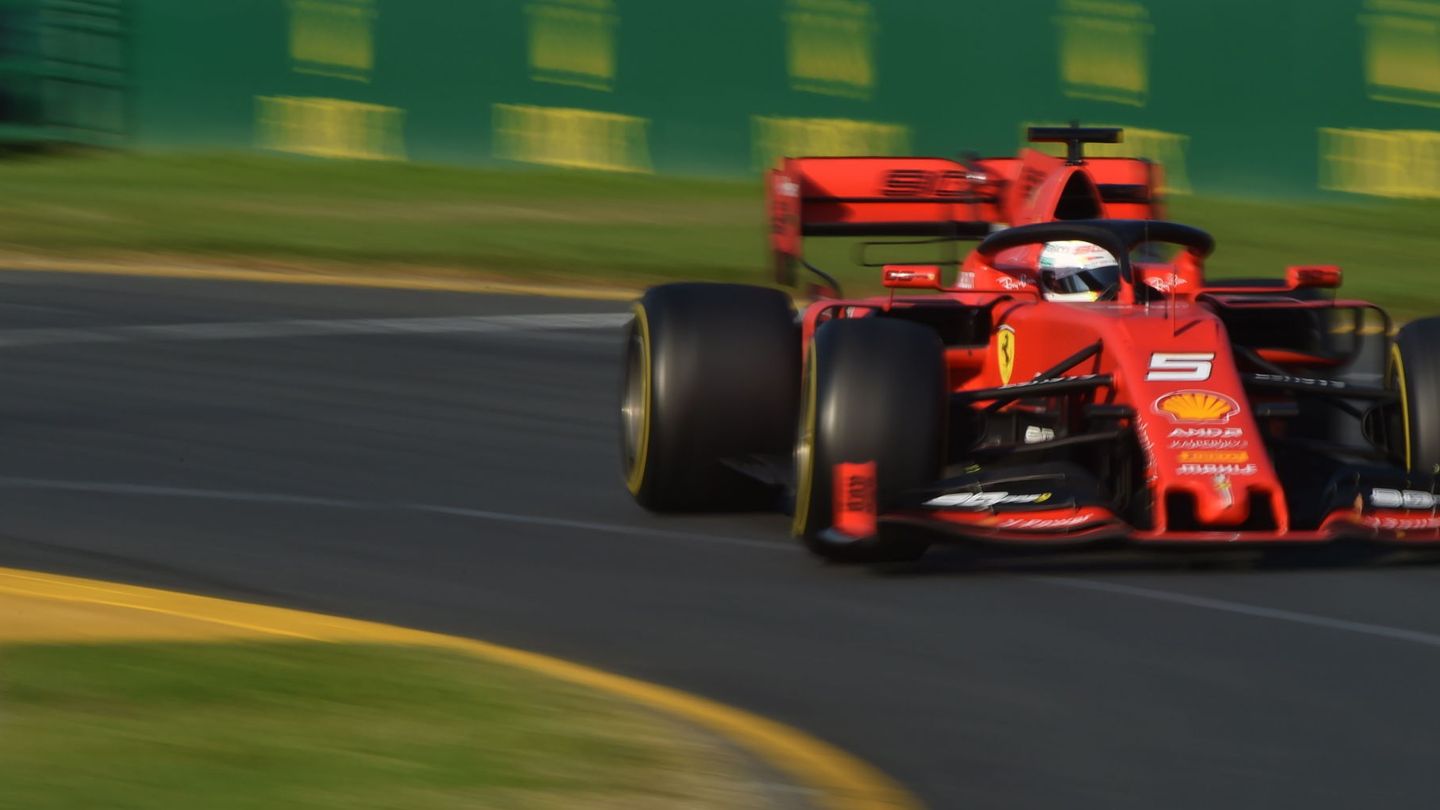 Sebastian Vettel en Australia. (EFE)