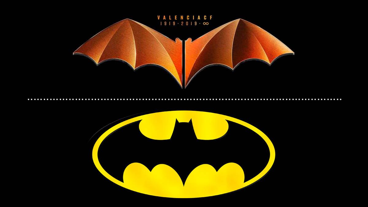 Batman contra el Valencia CF: DC Comics denuncia el murciélago del centenario