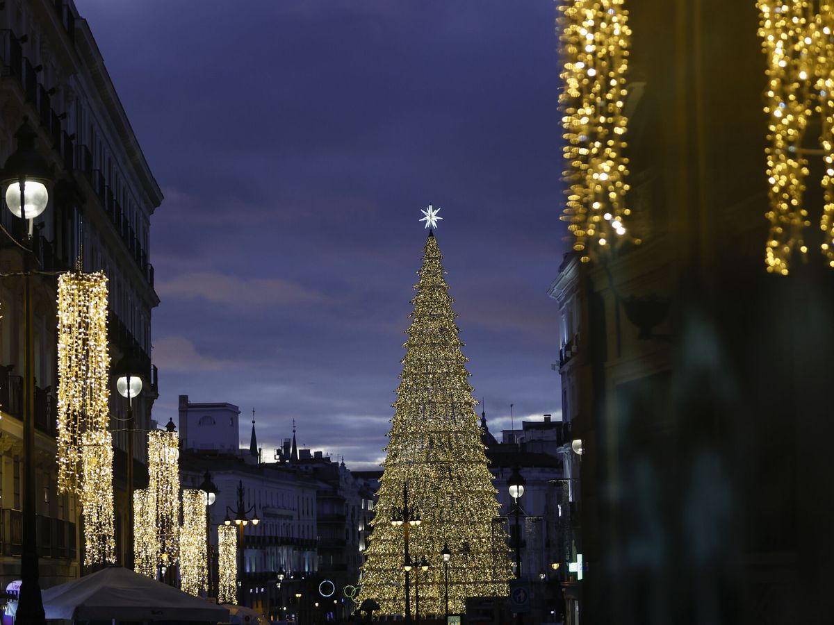 Foto: Luces de Navidad en Madrid. (EFE/Mariscal)