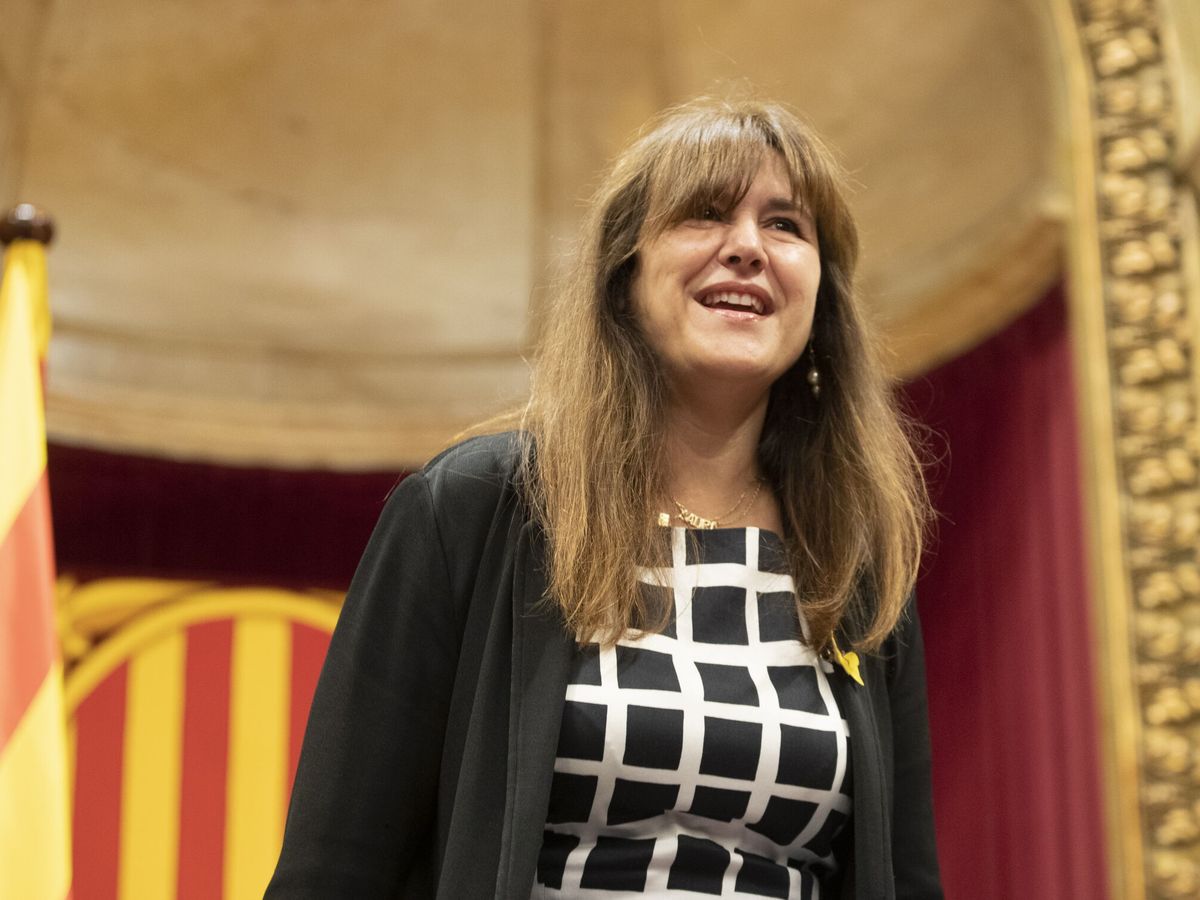 Foto: La presidenta del Parlament, Laura Borràs. (EFE/Marta Pérez)