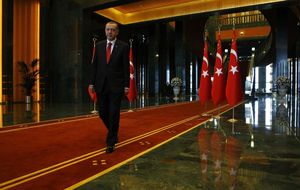 El palacio del 'sultán' Erdogan: una residencia de 500 millones para una nueva Turquía
