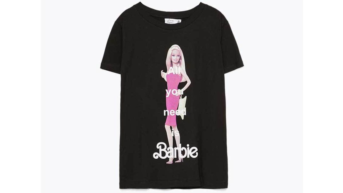 Una camiseta para Barbies que no pueden pagar un Moschino