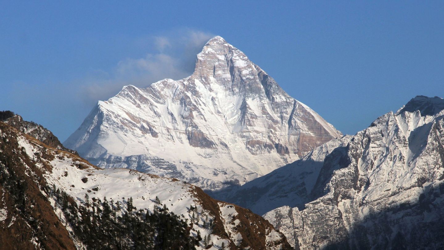 El Nanda Devi, de 7.816 metros. (Reuters)
