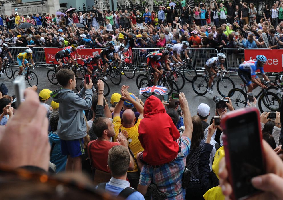 Foto: El Tour de Francia a su paso por Londres (GTres).