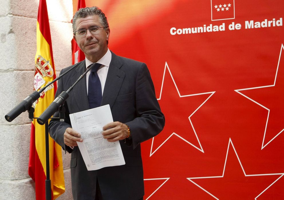 Foto: El exconsejero de Presidencia, Justicia e Interior de la Comunidad de Madrid, Francisco Granados (EFE)