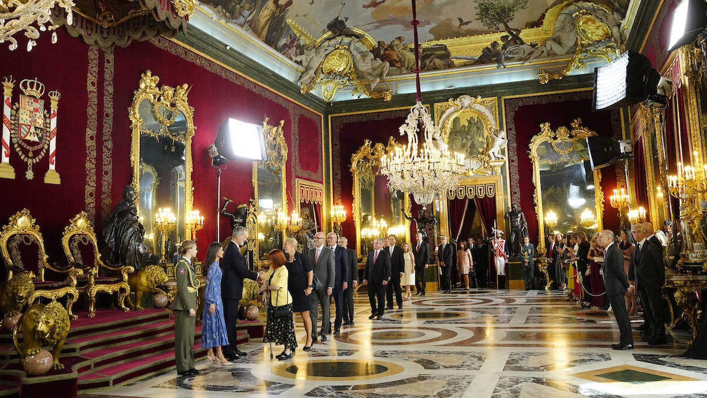 Imagen de la recepción en el Palacio Real. (Limited Pictures)