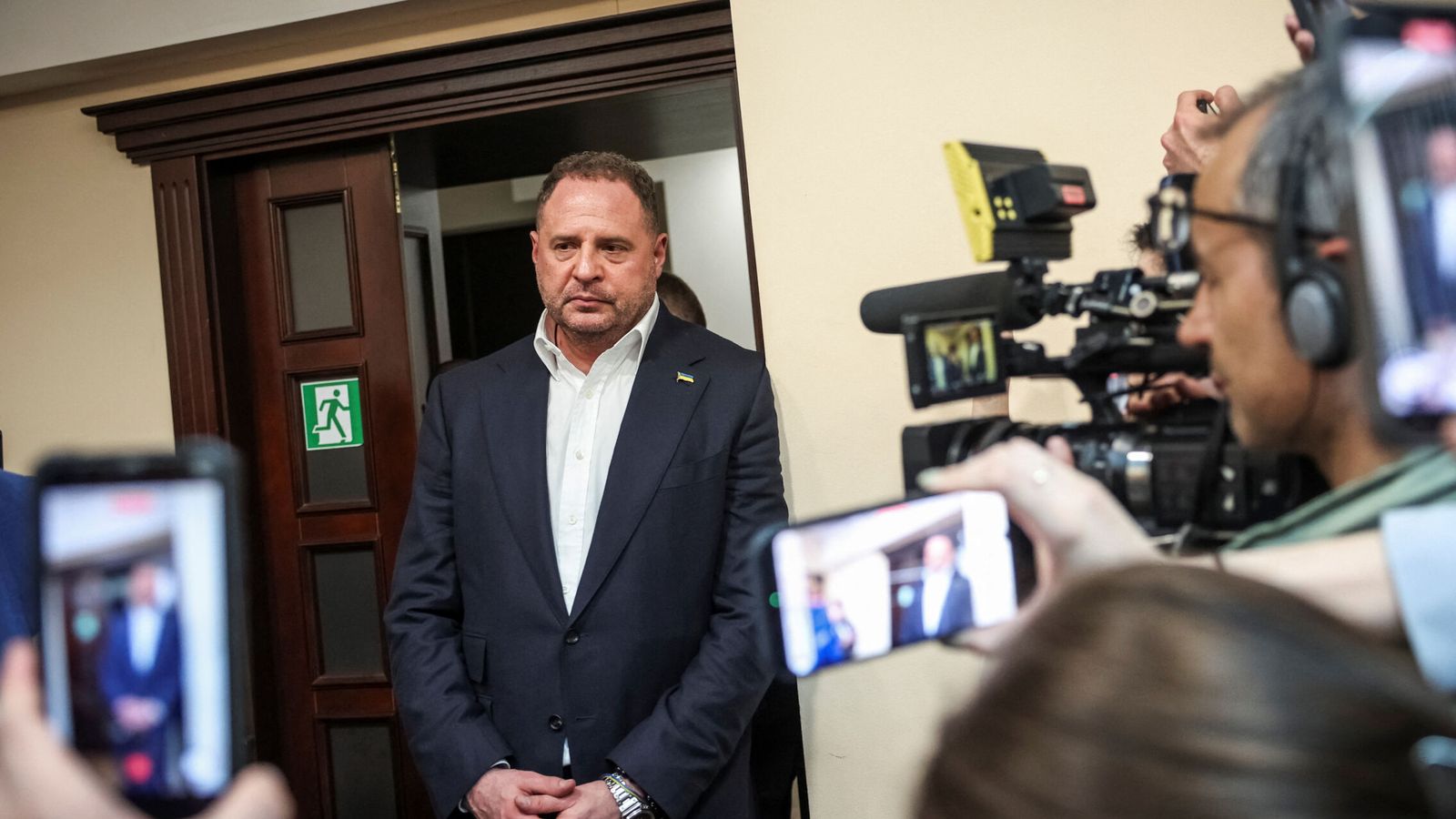 Orden de detención contra Andri Yermak, exasesor de Zelenski, por sospechas de corrupción