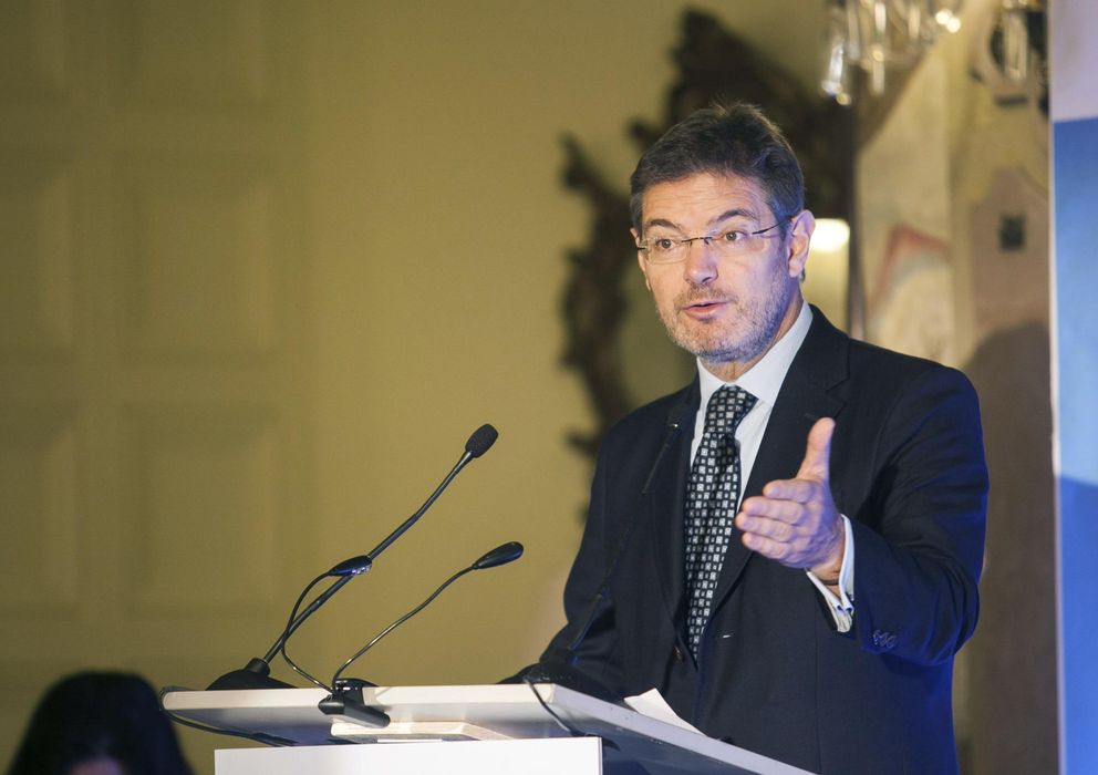 Foto: El ministro de Justicia, Rafael Catalá (EFE)