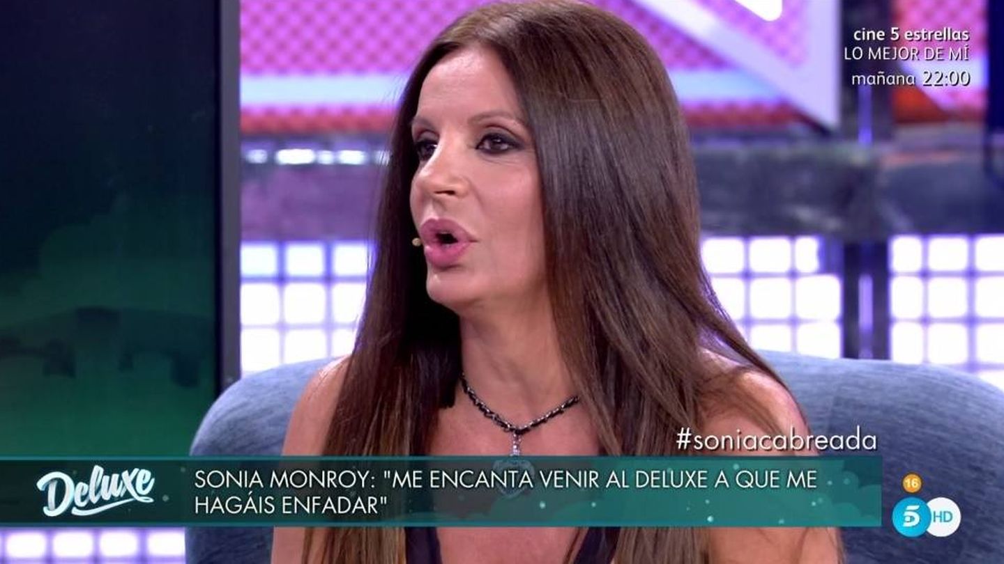 Sonia Monroy regresa a 'Sábado Deluxe'. (Telecinco).