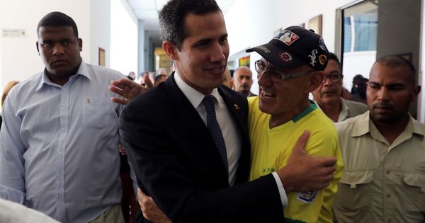 Foto: El líder de la Asamblea Nacional venezolana, Juan Guaidó, en Caracas. (Reuters)