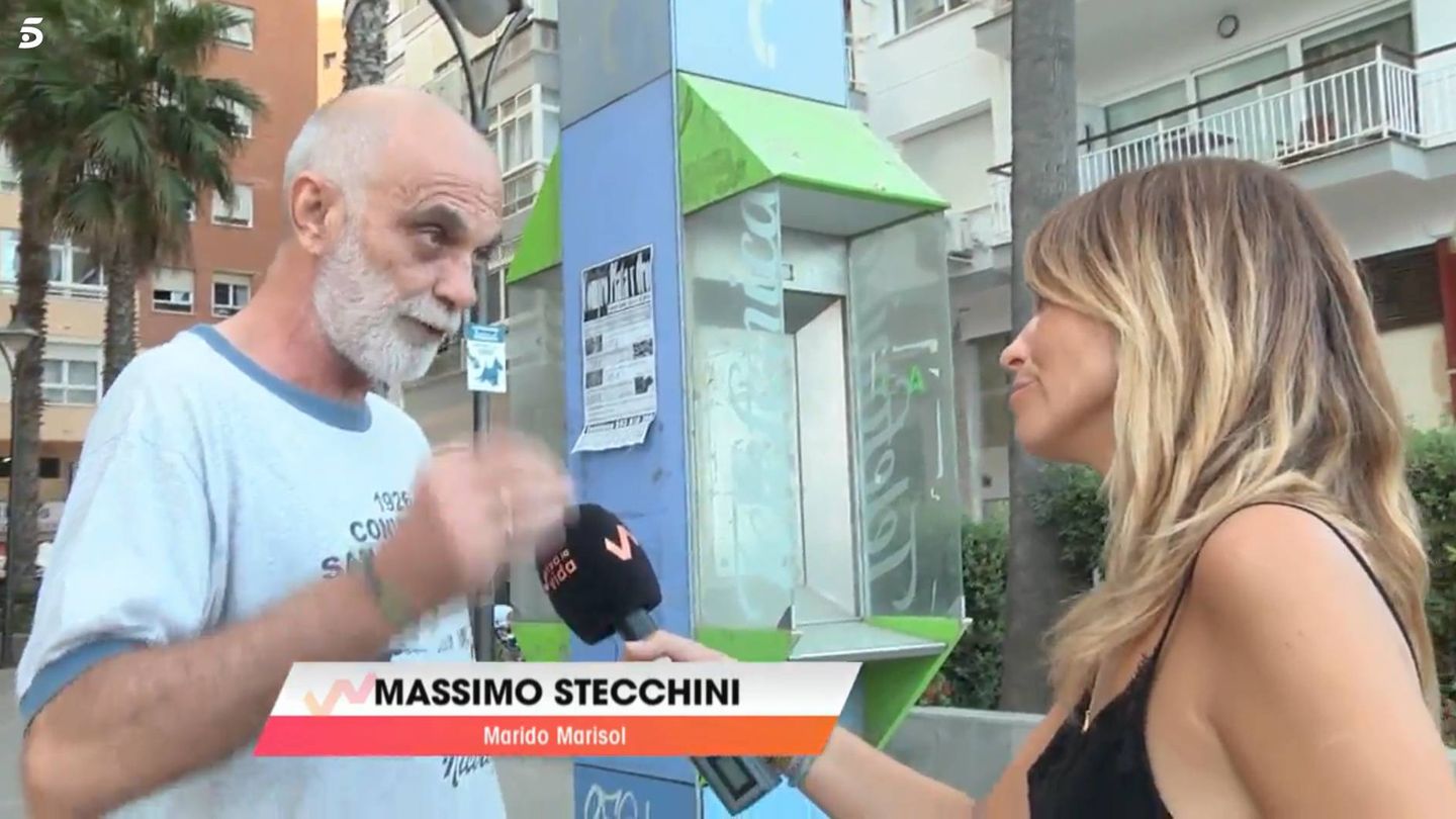 Massimo Stecchini, en 'Viva la vida'. (Telecinco)