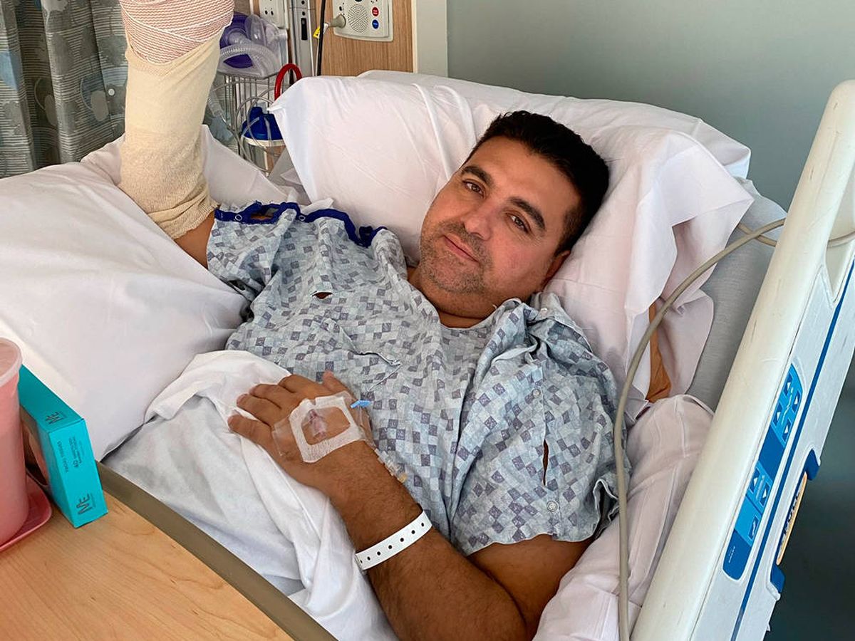 Foto: Buddy Valastro compartió una foto desde el hospital en sus redes sociales (Instagram)