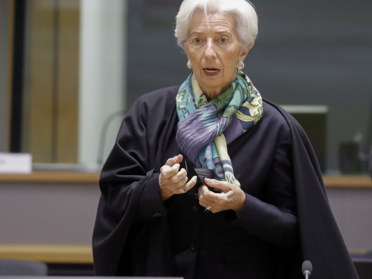 Foto: Christine Lagarde, presidenta del BCE. (EFE/Olivier Hoslet)