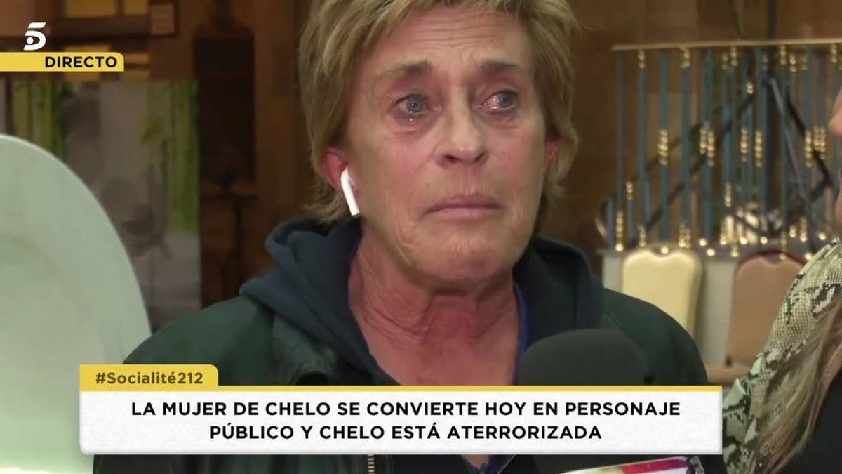 Chelo se derrumba en el programa de Patiño por el 'Deluxe' de su mujer, Marta Roca