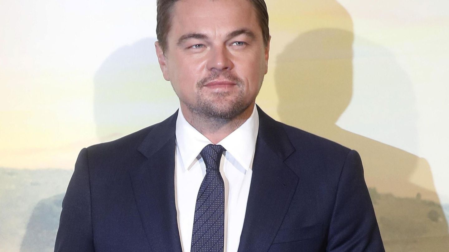 Leonardo DiCaprio, durante un estreno de cine en Roma. (EFE)