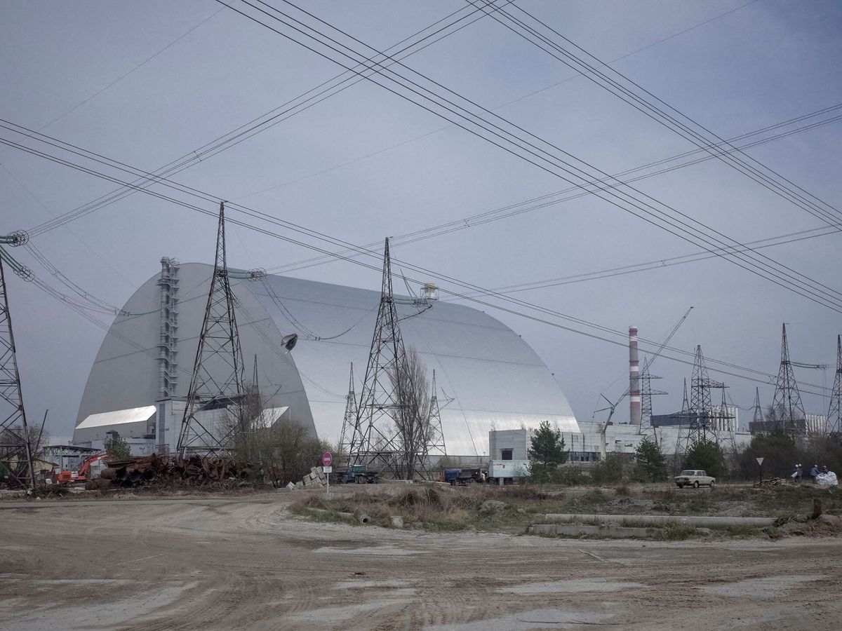 Foto: Central nuclear de Chernóbil, en una imagen de archivo. (Reuters/Gleb Garanich)