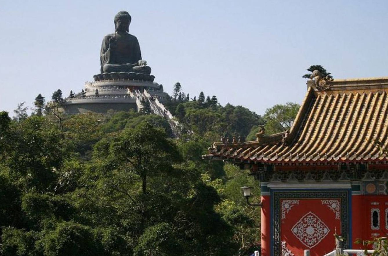 Buda de la isla de Lantau. (iStock)