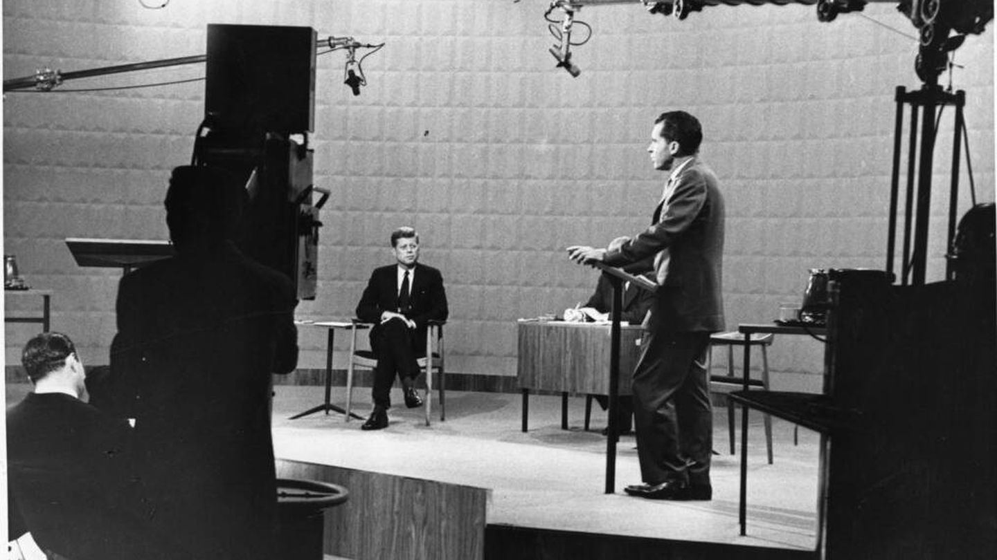 Debate entre Nixon y JFK. 
