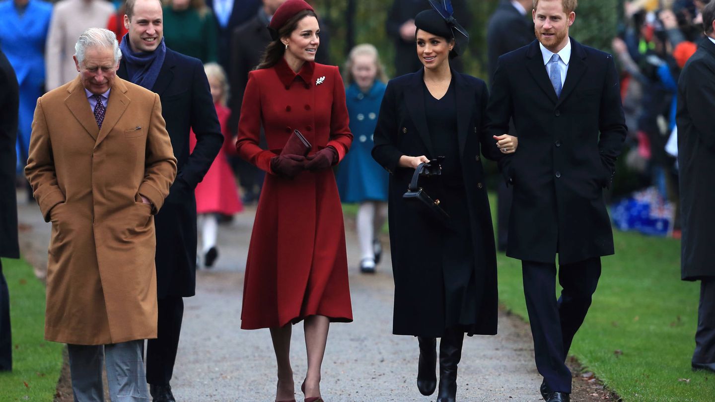 Kate Middleton y Meghan Markle. (Reuters)