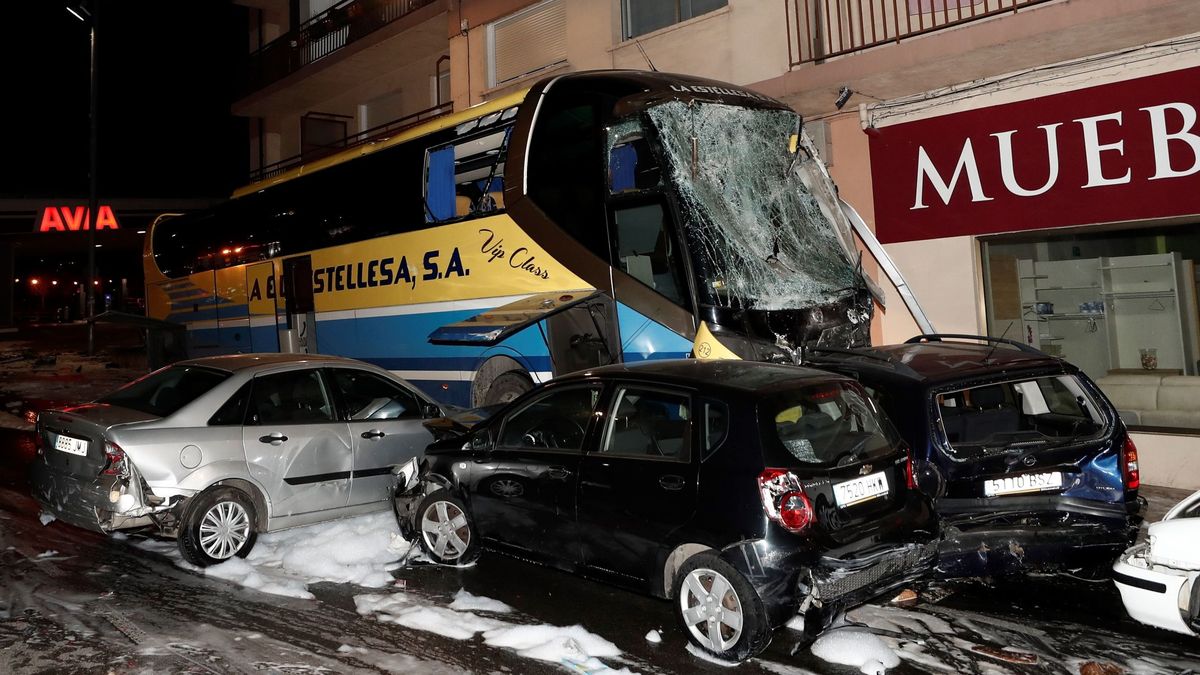 Mueren dos hermanos tras ser arrollados por un autobús en Estella (Navarra)