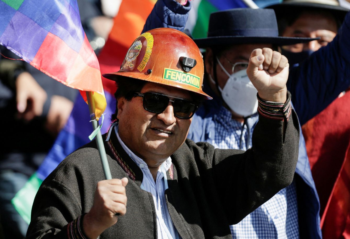 El expresidente de Bolivia Evo Morales. (Reuters)