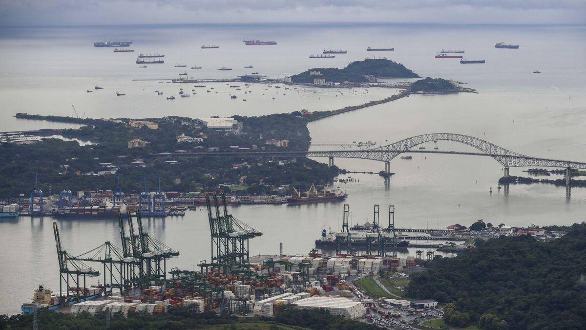 El atasco en el canal de Panamá por la sequía impacta en el comercio internacional