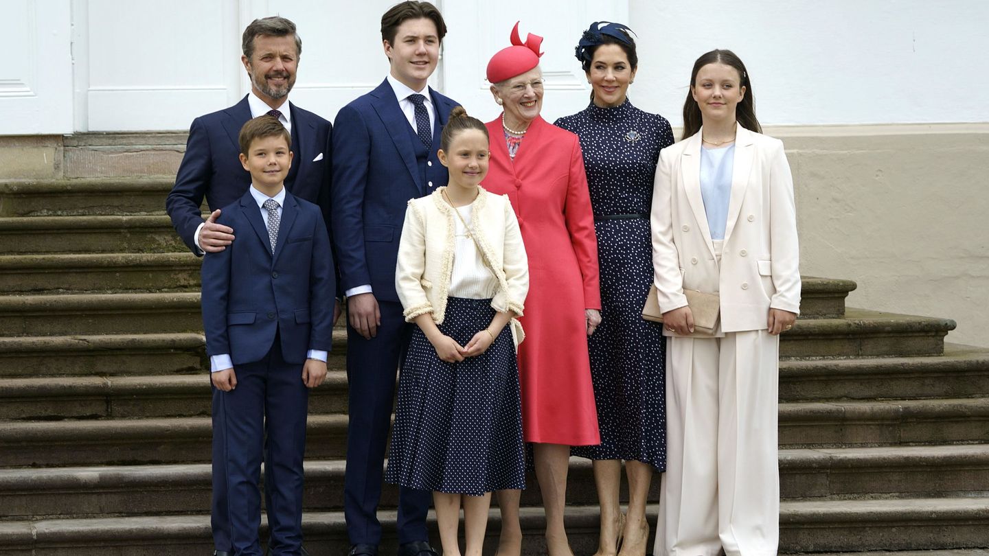 La familia real danesa. (EFE)