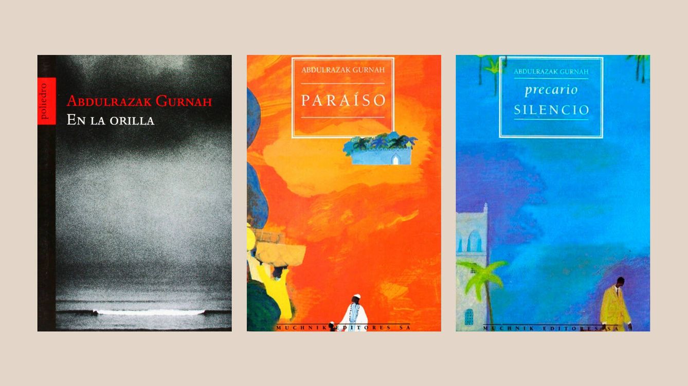 Foto: Las tres novelas del Nobel de Literatura Abdulrazak Gurnah. (EC)