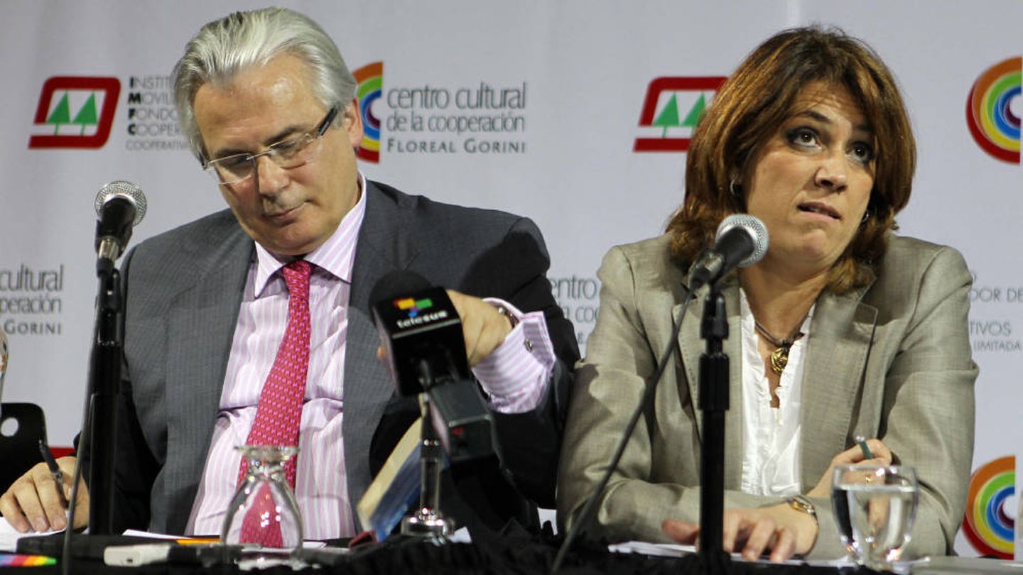 Baltasar Garzón y Dolores Delgado en una imagen de archivo. (Cedido)