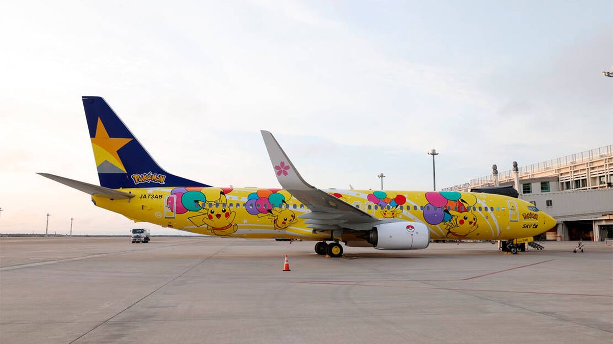 Pikachu ya tiene su avión: así es el viaje temático más increíble para descubrir Japón