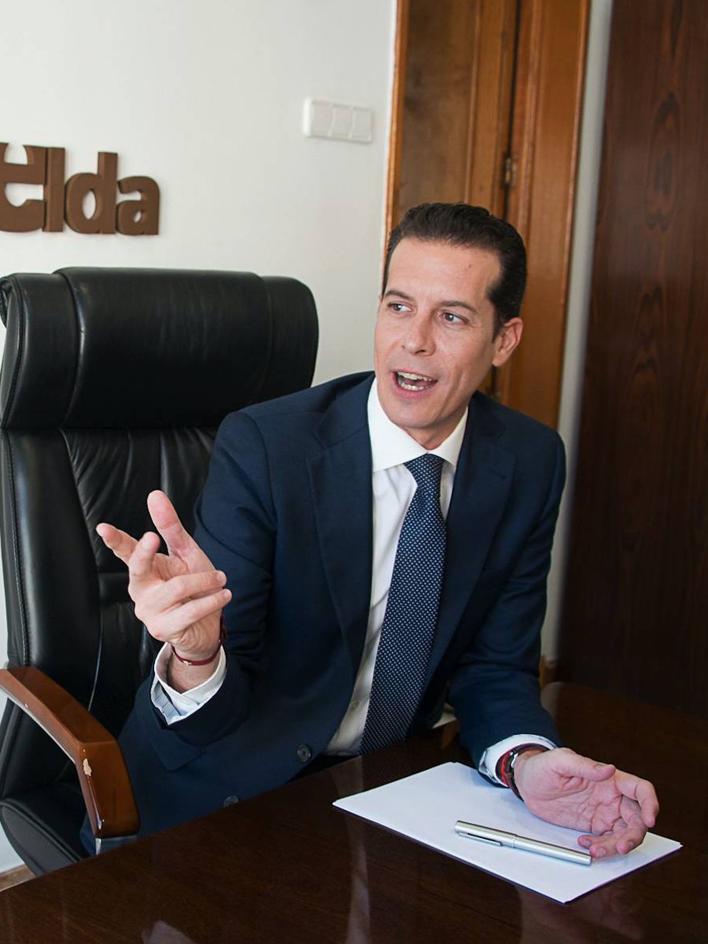 El alcalde de Elda y presidente de la FVMP, Rubén Alfaro (PSOE). 