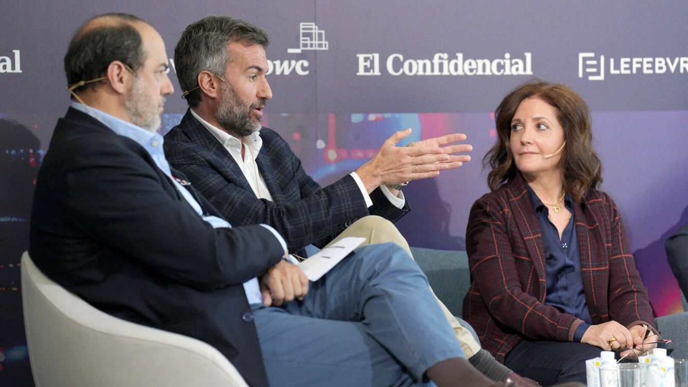 José Luis Pérez, Ignacio Mendoza y Patricia Manca.