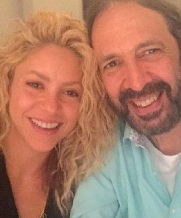Foto: Shakira y Juan Luis Guerra en una imagen de Twitter