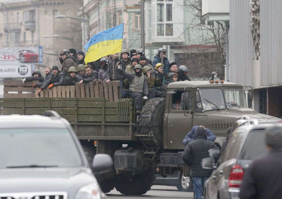 Foto: Imagen de una de las calles de Kiev. (EFE)