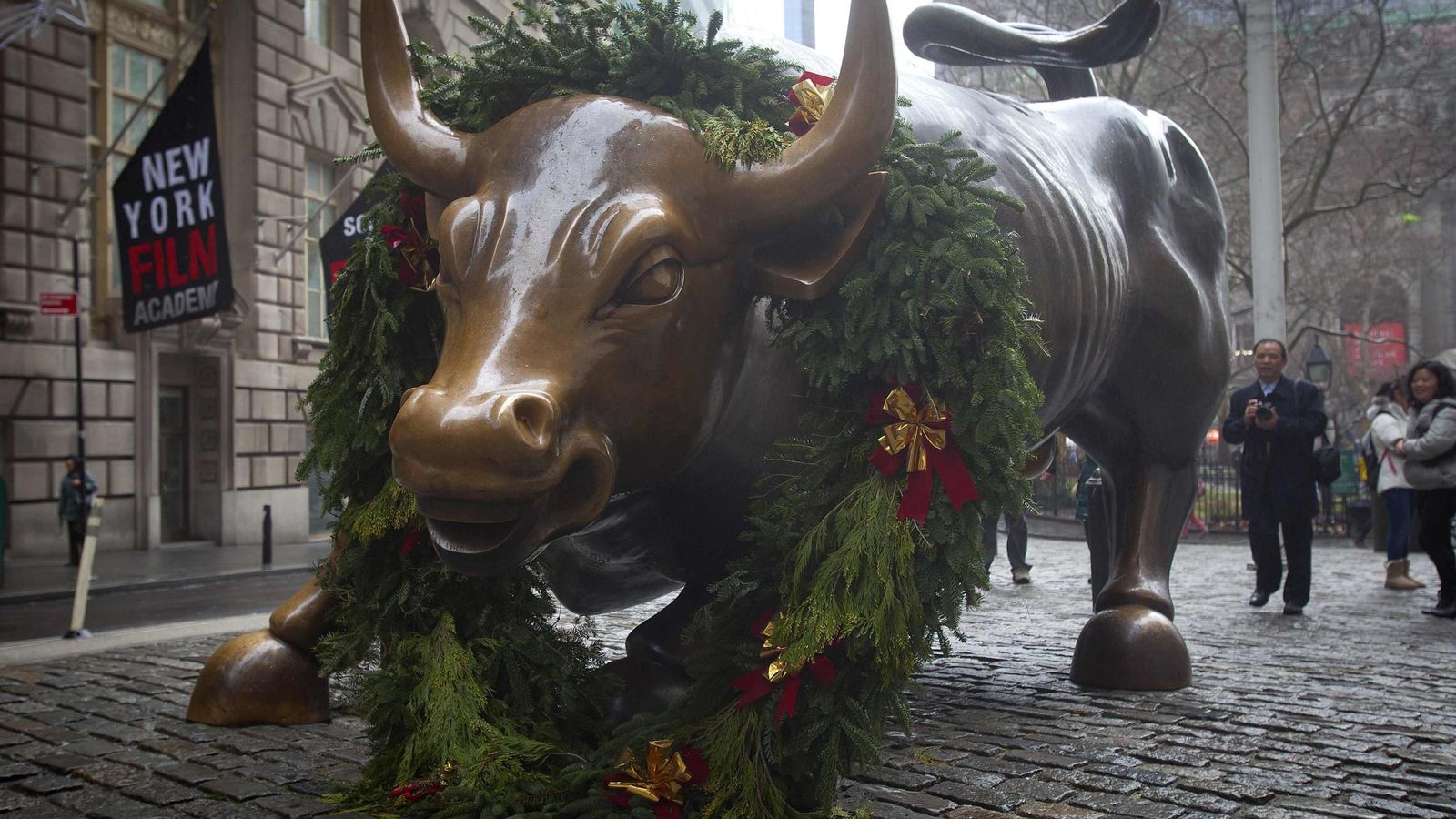 Foto: Estatua del toro que se encuentra en Nueva York. (Reuters)