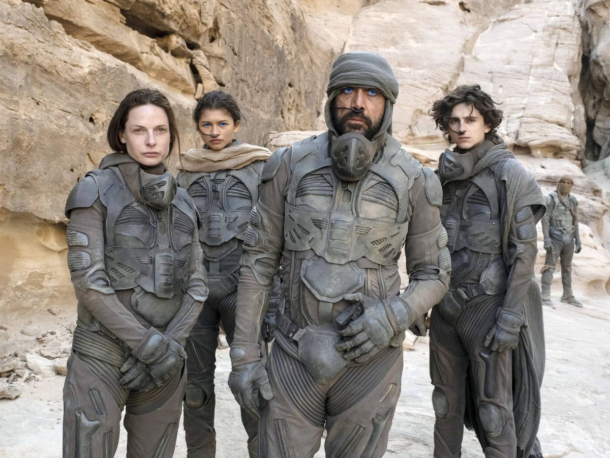 Foto: Imagen de los protagonistas de 'Dune'. (Warner Bros)