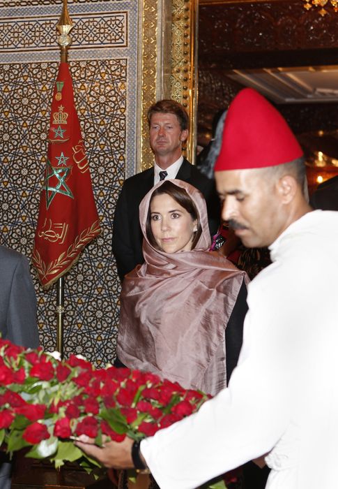 Foto: Mary de Dinamarca, durante su visita a Marruecos (I.C.)