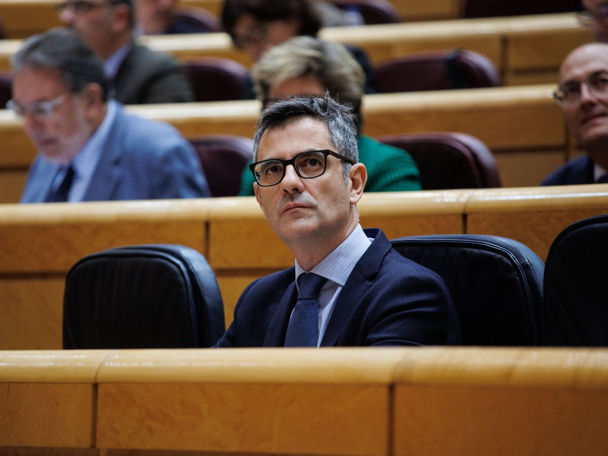 Foto: El ministro de Presidencia, Félix Bolaños (Alejandro Martínez Vélez /EP)