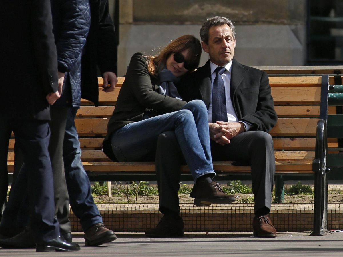 Foto: Carla Bruni y Nicolas Sarkozy, en una imagen de archivo. (Reuters/Benoit Tessier)