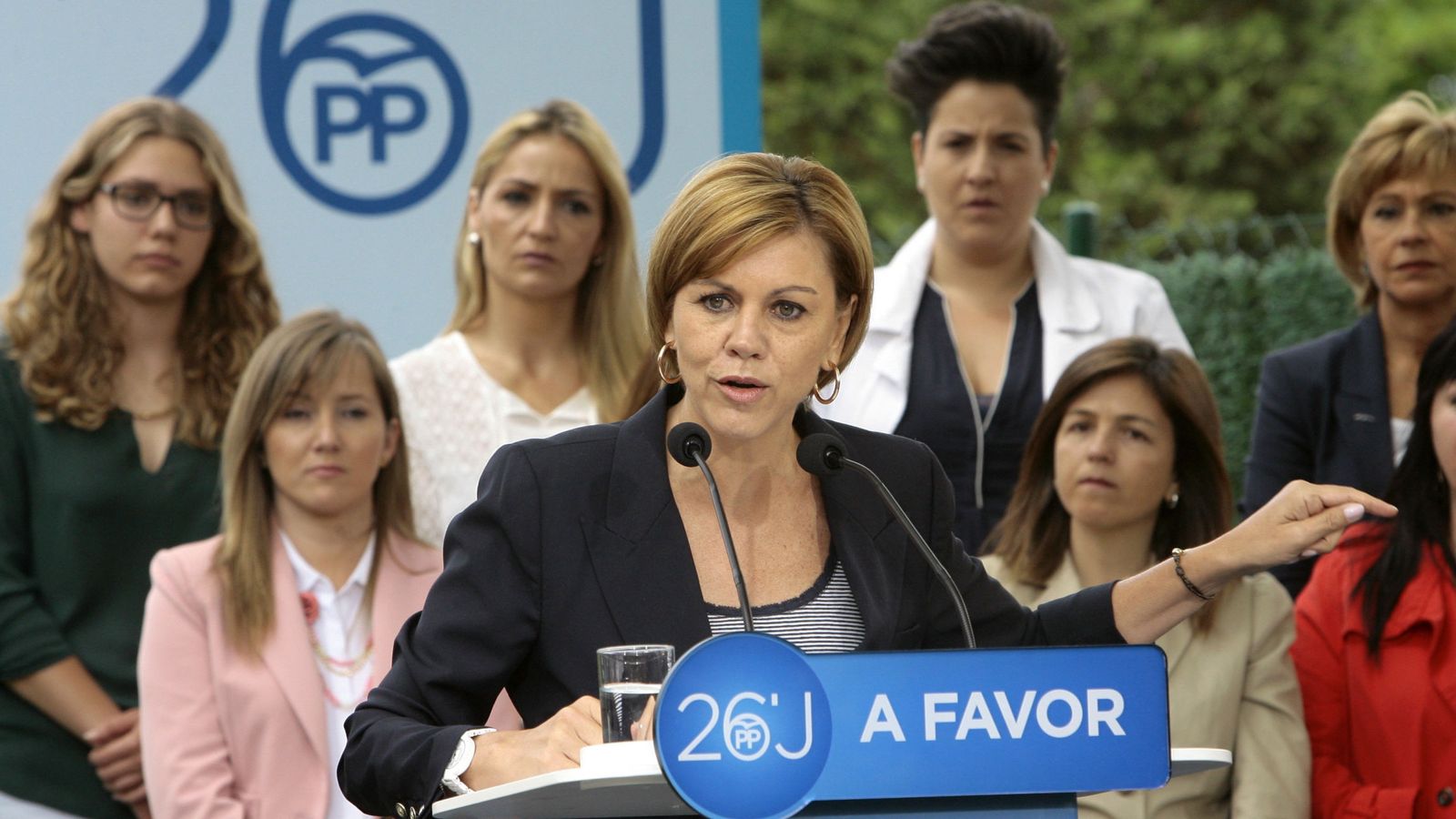 Foto: La secretaria general del Partido Popular, María Dolores de Cospedal (EFE)