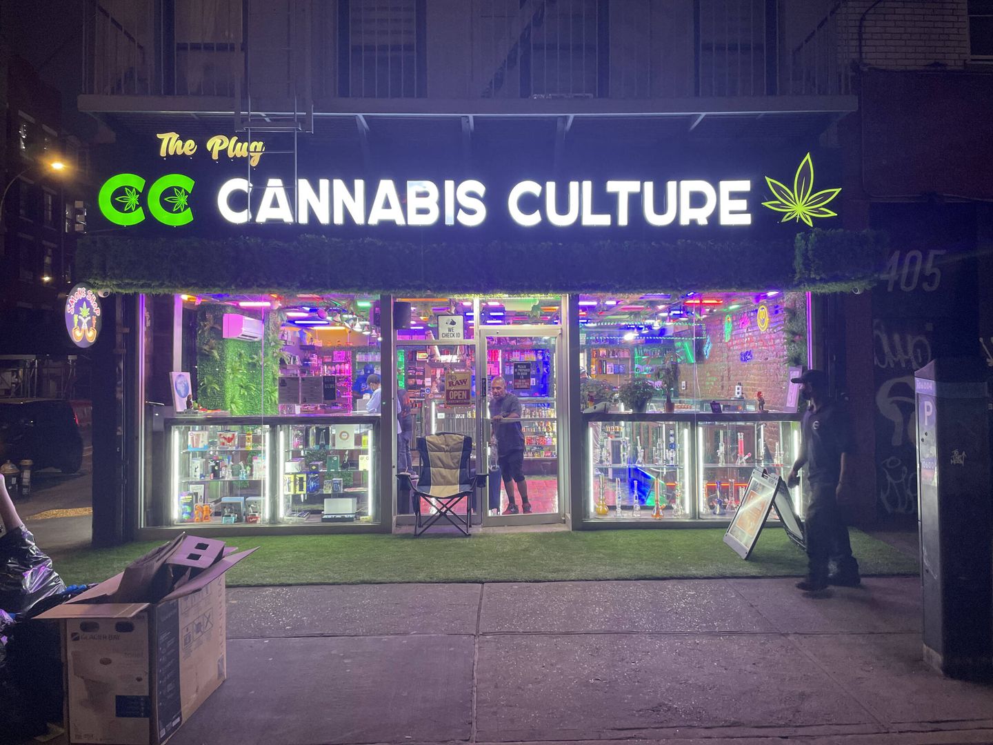 Tienda de venta de marihuana en Nueva York. Foto: José Luis Losa