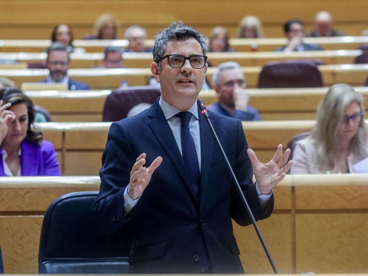 Foto: El ministro de la Presidencia, Relaciones con las Cortes y Justicia, Félix Bolaños. (Europa Press/Ricardp Rubio)