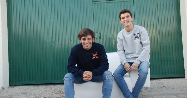 Foto: Nacho Rivera y Juan Fernández Estrada son los fundadores de Blue Banana Brand.