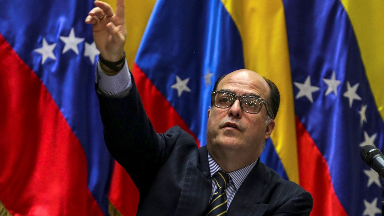 Foto: Fotografía del presidente de la Asamblea Nacional de Venezuela, Julio Borges, en agosto de 2017. (EFE)