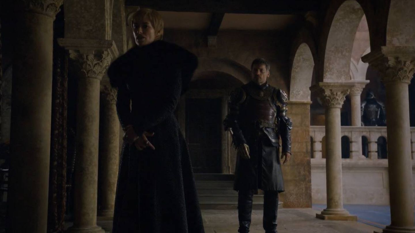 Cersei y Jaime Lannister intercambian opiniones sobre la alianza de Poniente contra los Caminantes Blancos