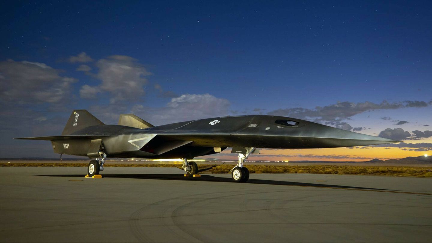 El ficticio Darkstar, diseñado por Lockheed Martin sobre la base del proyecto SR-72.
