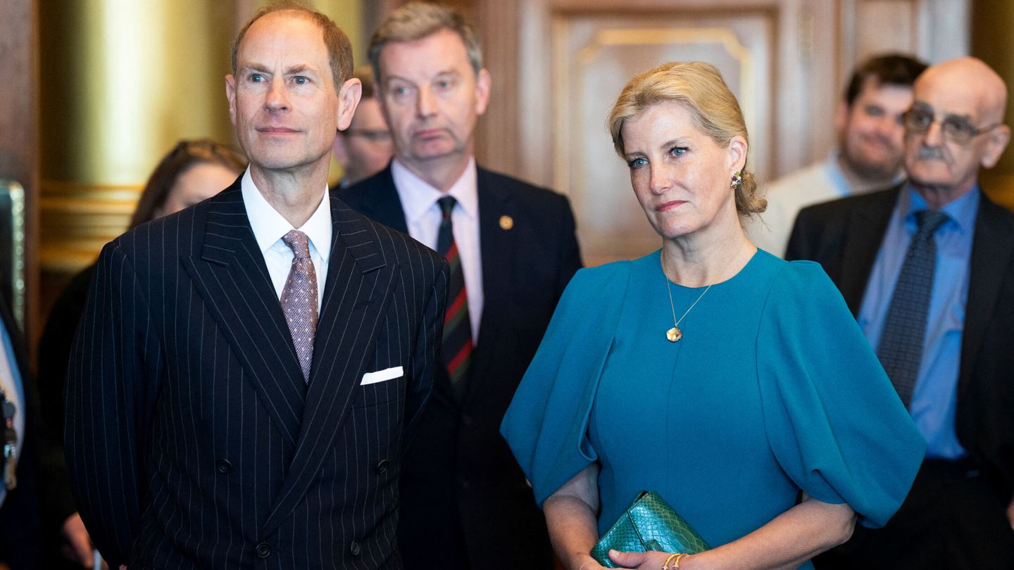 El príncipe Eduardo y Sophie Wessex. (Reuters/Jane Barlow/Pool)